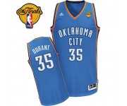 NBA Kevin Durant Swingman Youth Royal Blue Jersey - Adidas Oklahoma City Thunder &35 Road Finals