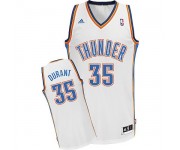 NBA Kevin Durant Swingman Youth White Jersey - Adidas Oklahoma City Thunder &35 Home