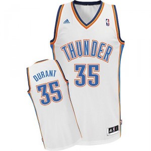 Jeunesse de NBA Kevin Durant Swingman maillot blanc - Adidas Oklahoma City Thunder # maison 35