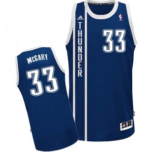 Maillot bleu marine NBA Swingman McGary Mitch masculine - Adidas Oklahoma City Thunder # remplaçant 33