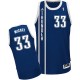 NBA Mitch McGary Swingman Men's Navy Blue Jersey - Adidas Oklahoma City Thunder &33 Alternate
