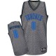 NBA Russell Westbrook Authentic Men's Grey Jersey - Adidas Oklahoma City Thunder &0 Static Fashion