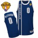 NBA Russell Westbrook Swingman Men's Navy Blue Jersey - Adidas Oklahoma City Thunder &0 Alternate Finals