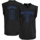NBA Russell Westbrook Swingman Men's Black on Black Jersey - Adidas Oklahoma City Thunder &0