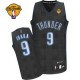 NBA Serge Ibaka Authentic Men's Black Jersey - Adidas Oklahoma City Thunder &9 Rhythm Fashion Finals