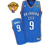 NBA Serge Ibaka Swingman Men's Royal Blue Jersey - Adidas Oklahoma City Thunder &9 Road Finals