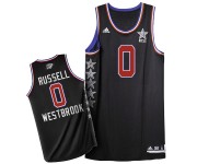 NBA 2015 All-Star de NYC Conférence Ouest 0 Russell Westbrook noir Maillot