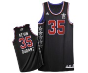 NBA 2015 All-Star de NYC Conférence Ouest 35 Kevin Durant noir Maillot