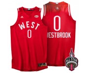 Toronto Conférence All-Star de l'Ouest 0 Russell Westbrook 2016 Rouge Mailot