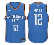 NBA Oklahoma City Thunder ^ 12 Steven Adams Icon Jersey bleu clair