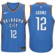 NBA Oklahoma City Thunder ^ 12 Steven Adams Icon Jersey bleu clair