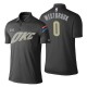 Polo Thunder Oklahoma City pour hommes ^ 0 Russell Westbrook City Edition - Gris