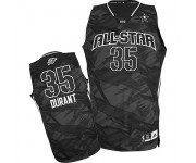NBA Kevin Durant Authentic Men's Black Jersey - Adidas Oklahoma City Thunder &35 2013 All Star