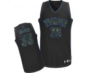 NBA Kevin Durant Authentic Men's Black Jersey - Adidas Oklahoma City Thunder &35 Camo Fashion