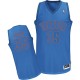 NBA Kevin Durant Authentic Men's Blue Jersey - Adidas Oklahoma City Thunder &35 Big Color Fashion